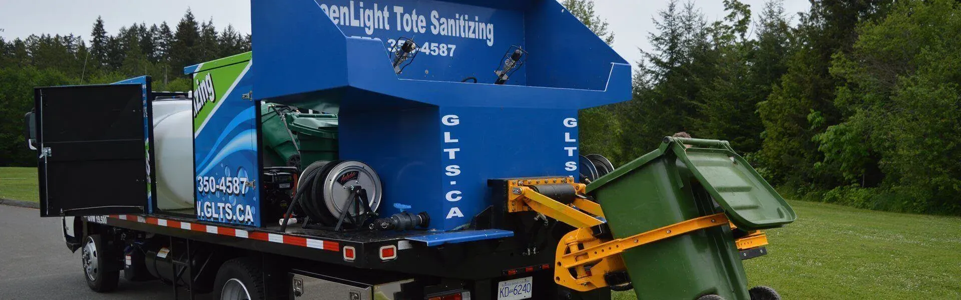 On-site sanitizing